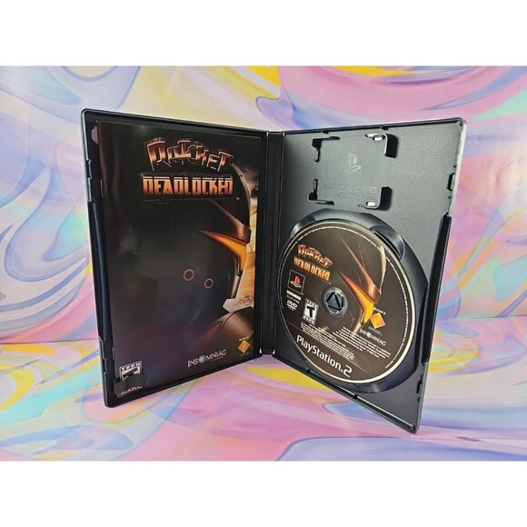 Ratchet: Deadlocked (Sony PlayStation 2, 2005) CIB - Picture 3 of 3